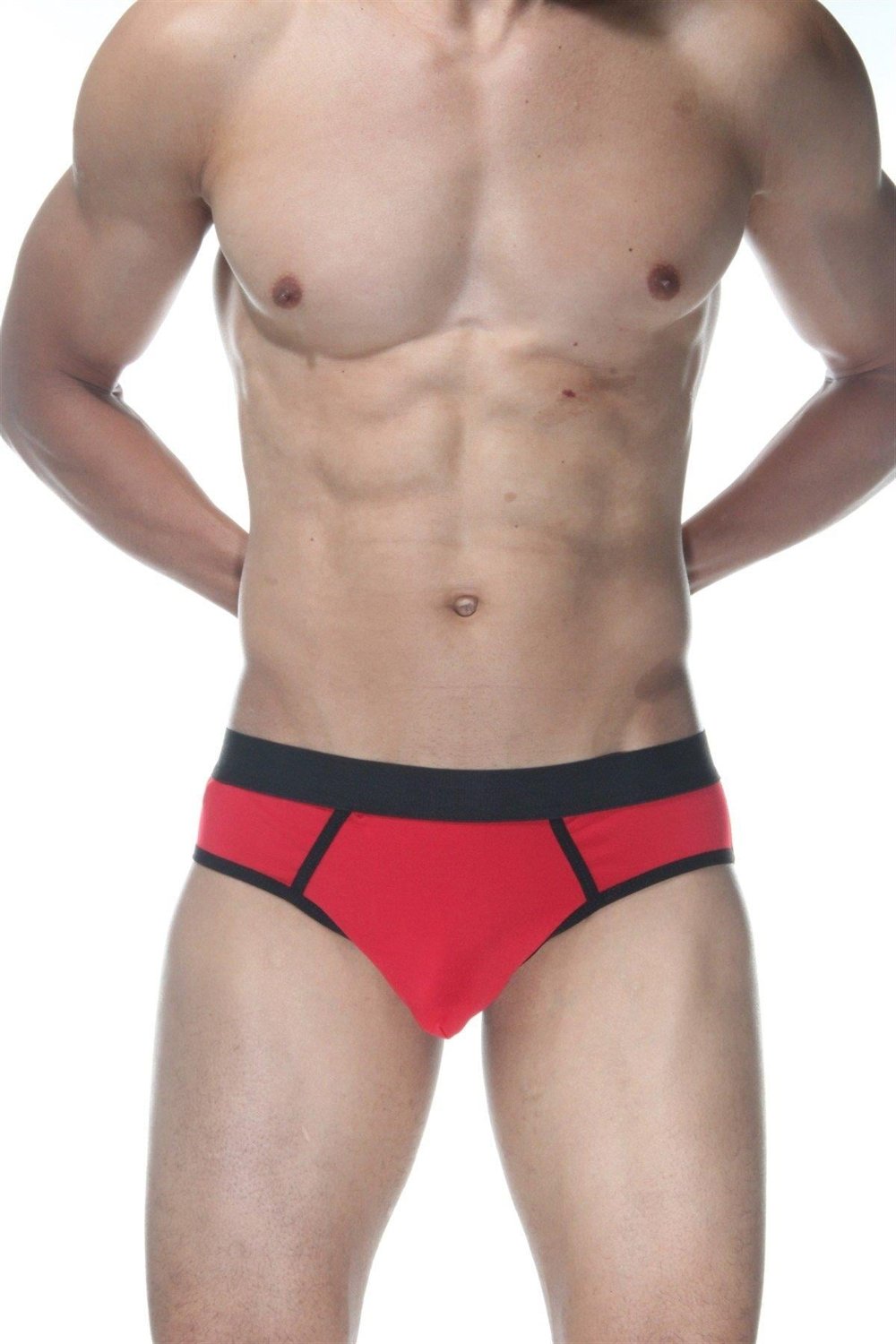 Erkek Kırmızı Fantezi Giyim Jockstrap HF102125 