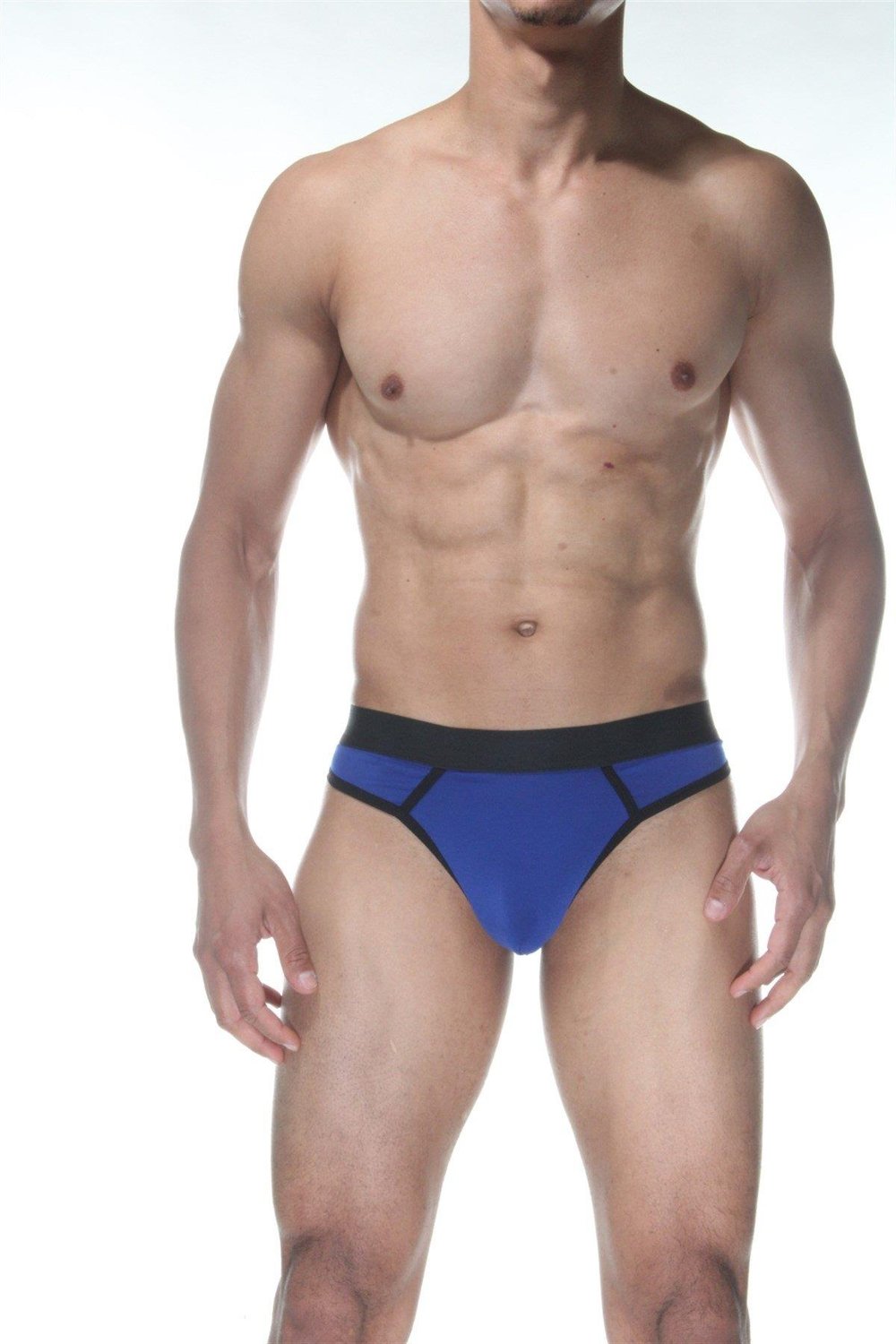 Erkek Mavi Fantezi Giyim String HF102149 