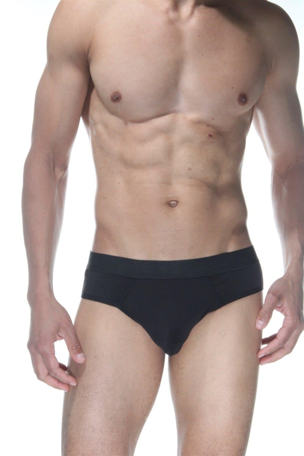 Erkek Siyah Fantezi Giyim Jockstrap HF102126 