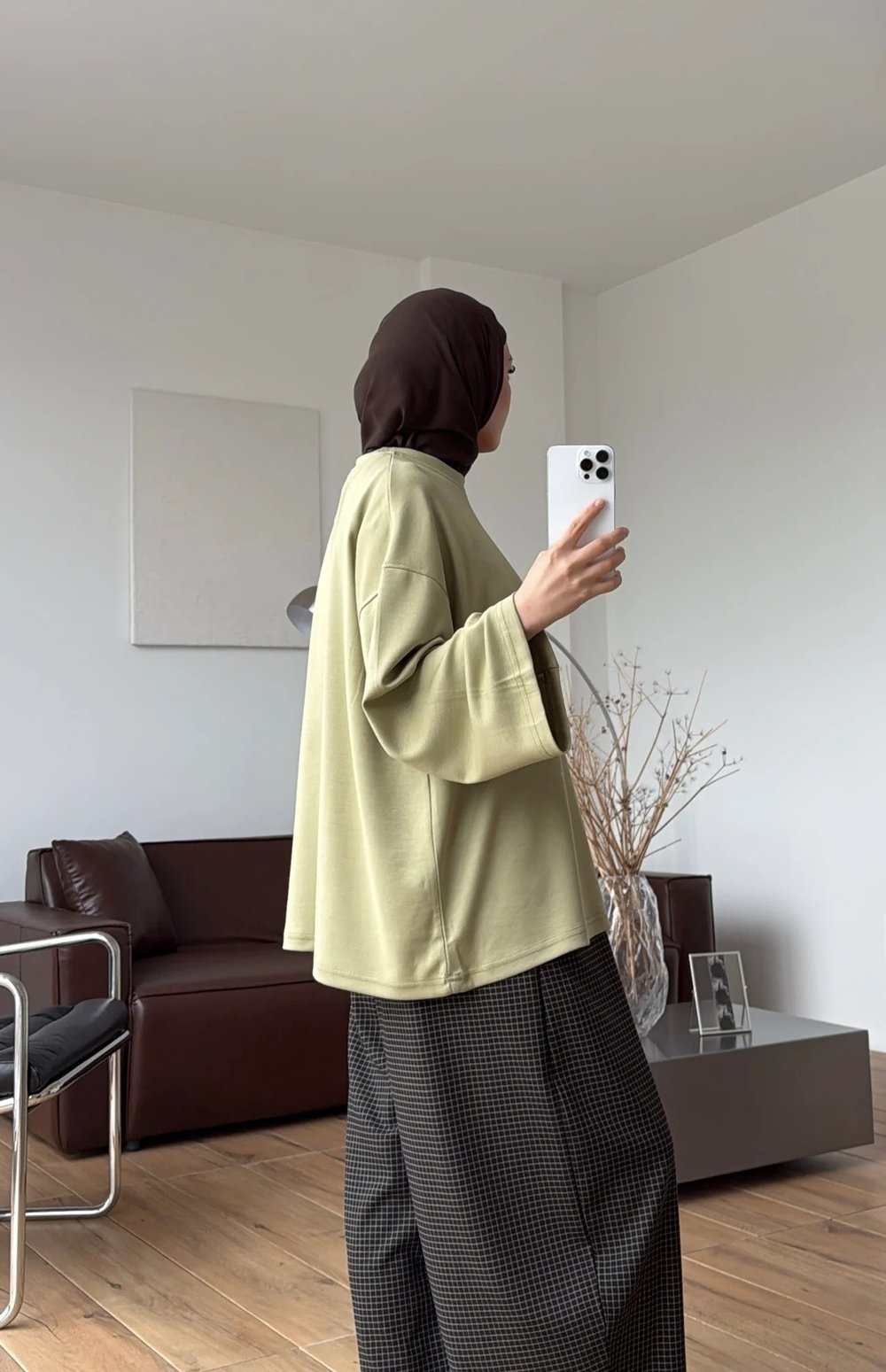 Kadın Seyyar Bağlamalı Oy-sho Kumaş Tunik M62410 - Yeşil