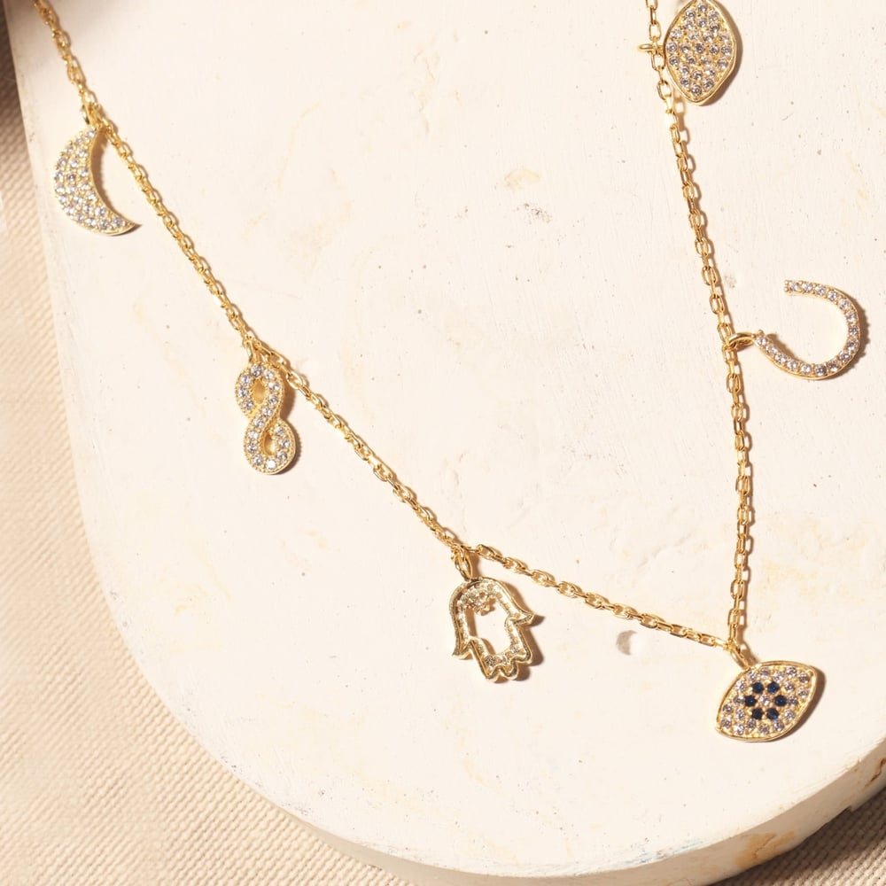 Charm Kolye 718938 Gold