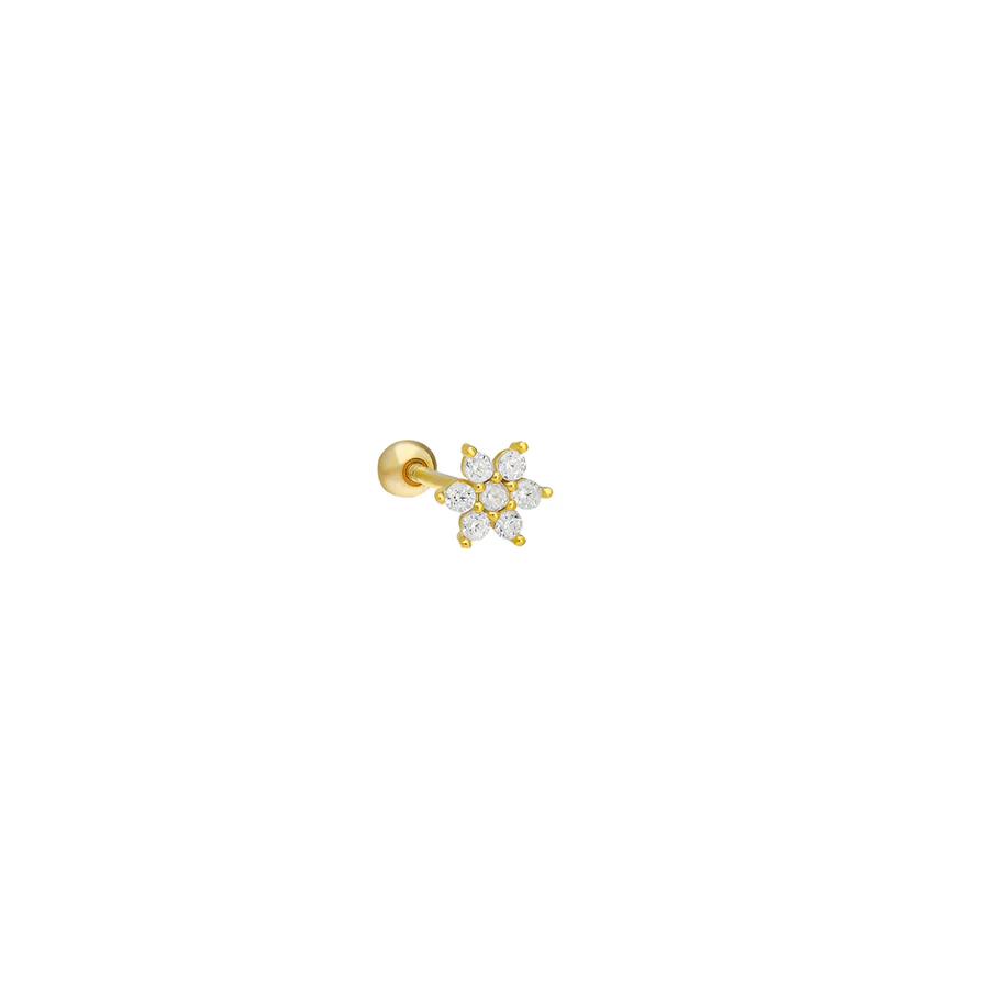 Çiçek Piercing 717120 Gold