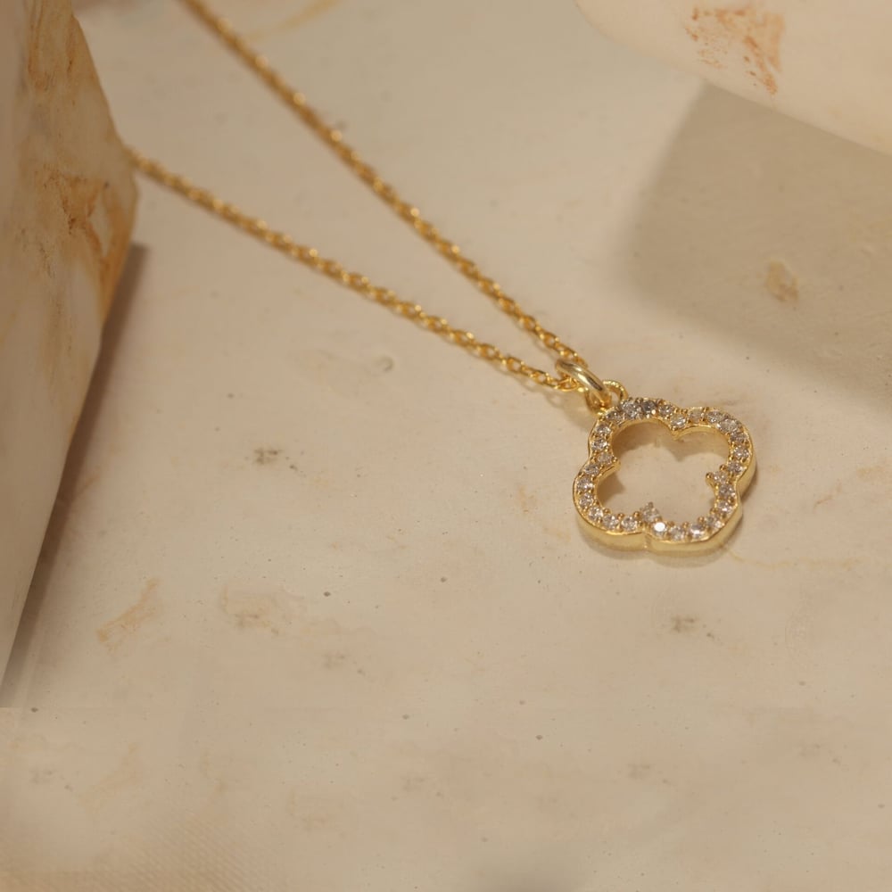 Clover Kolye 718950 Gold