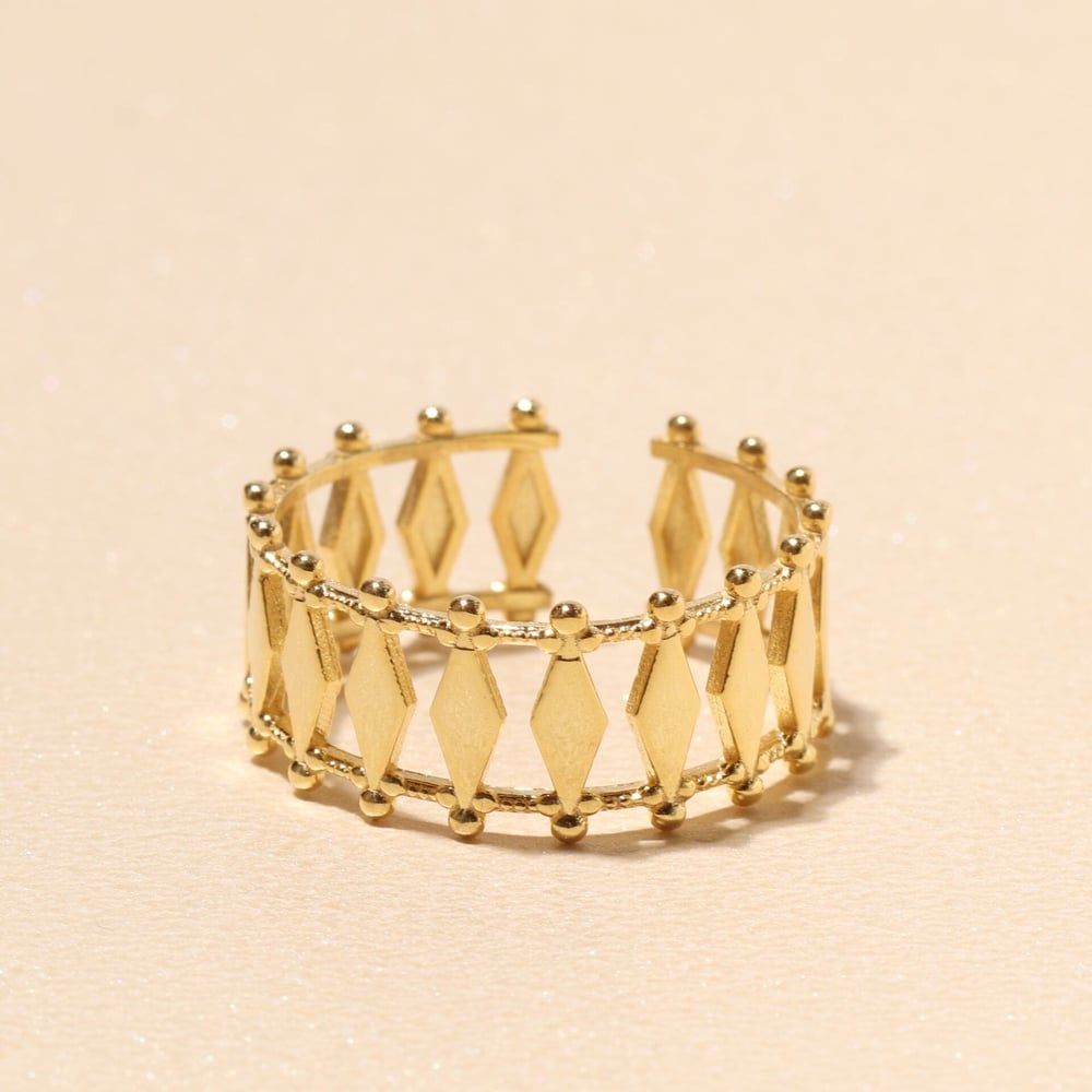 Crown Yüzük 719305 Gold