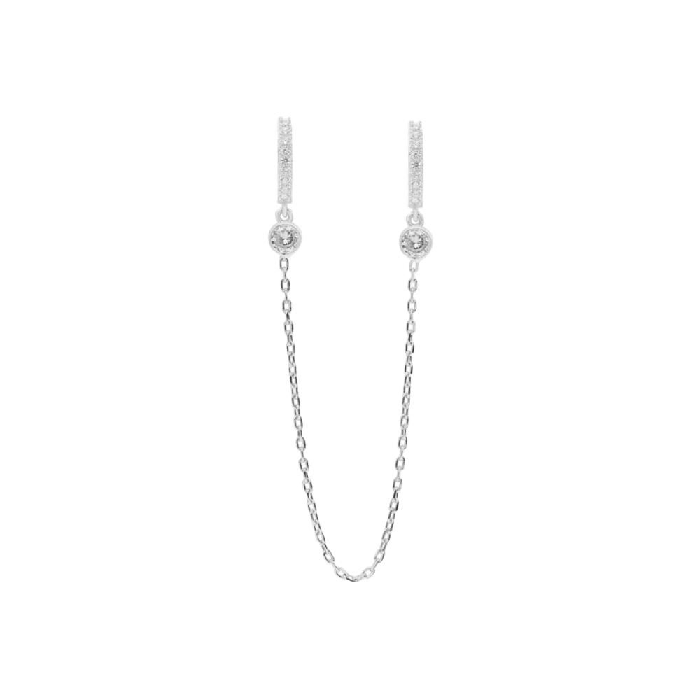 Double String Küpe 719904 Rose