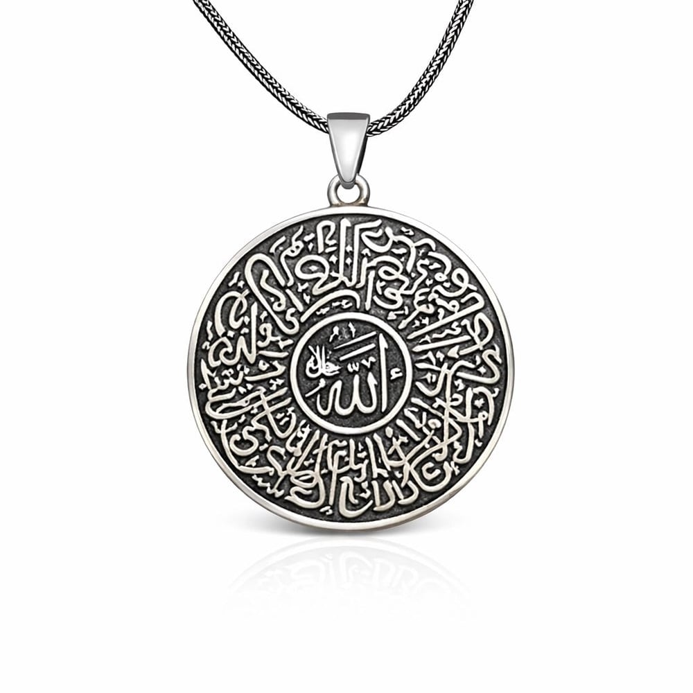 Gümüş Asr Suresi Erkek Kolye