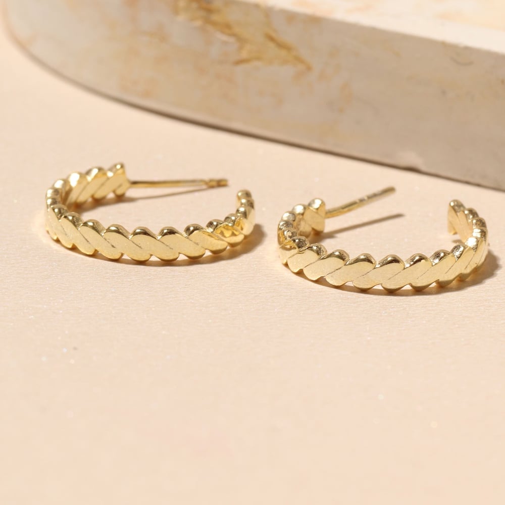 Halka Küpe 718894 Gold