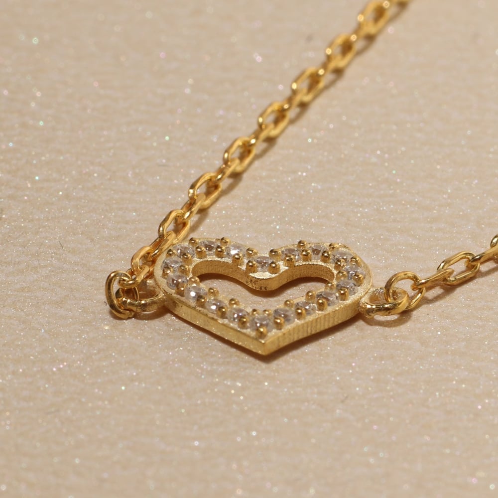 Kalp Kolye 718012 Gold