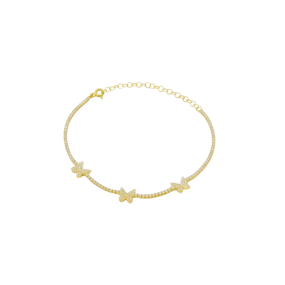Kelebek Suyolu Bileklik 719169 Gold