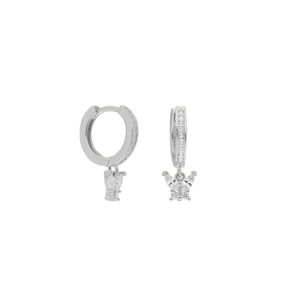 Mini Kelebek Küpe 718874 Rose