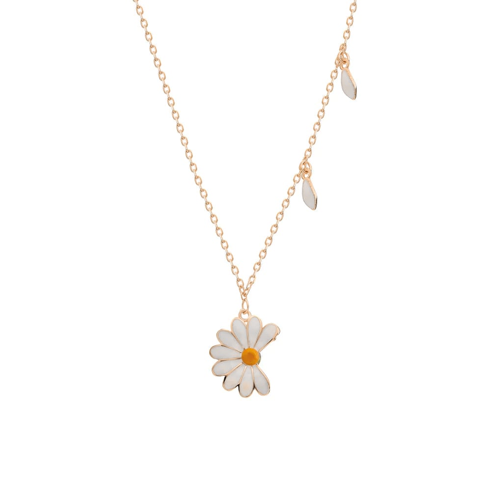 Papatya Kolye 718941 Silver