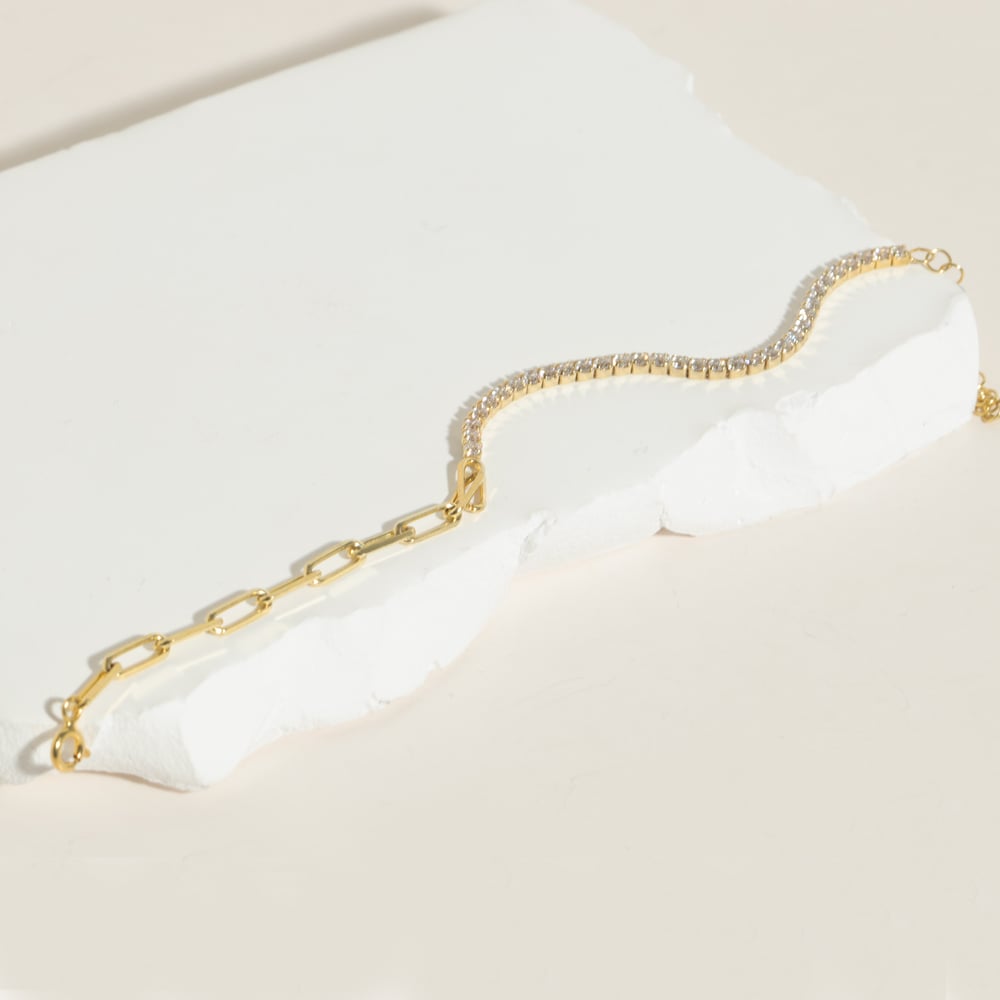Suyolu Switch Bileklik 718548 Gold