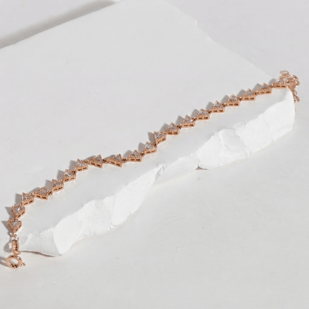 Zirkon Taşlı Bileklik 718547 Rose