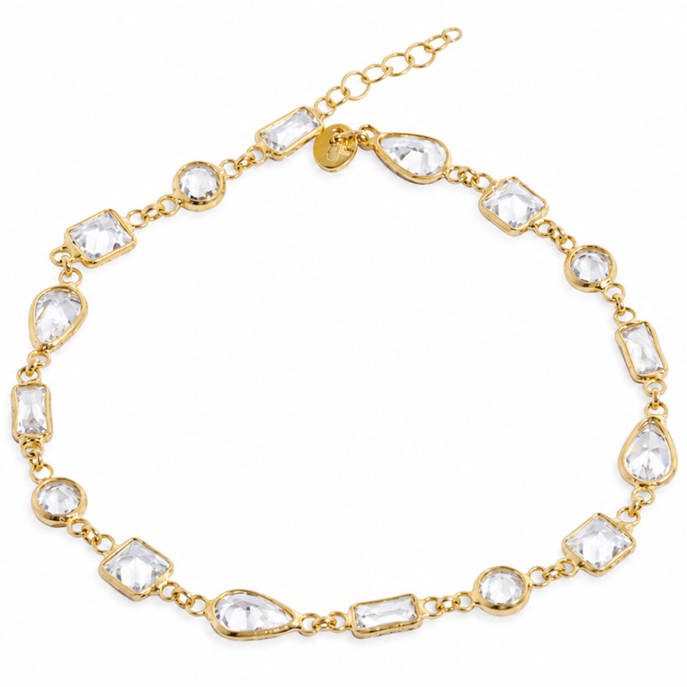 Zirkon Taşlı Bileklik 718550 Gold
