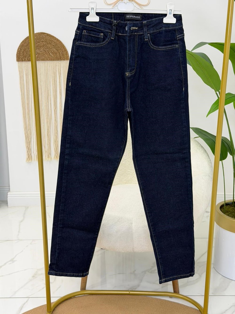 0201 Lacivert Kot Pantolon