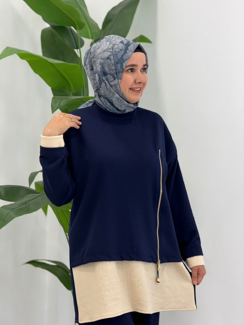 2373 Lacivert Lara Gold Takım