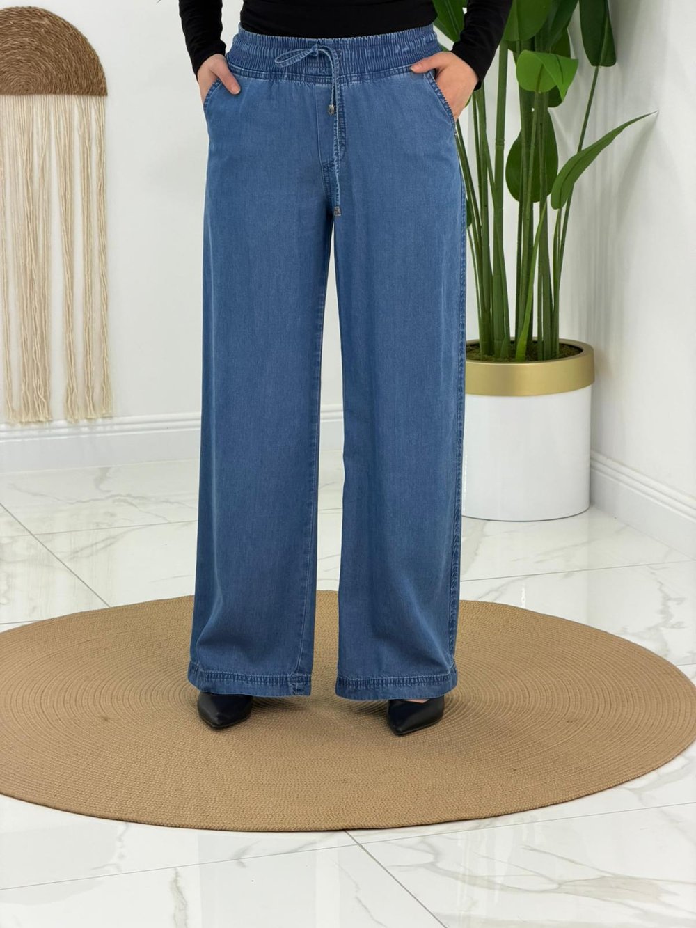 Açık Kot Tensel Pantalon