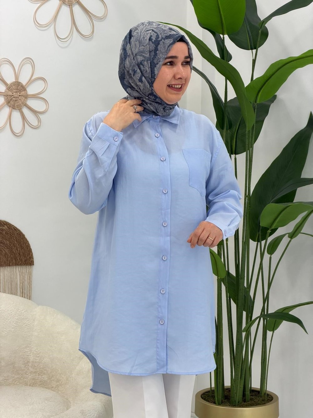 Bebe Mavi Tunik