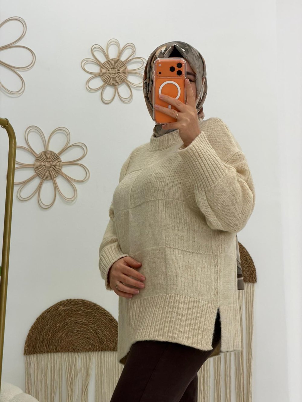 Bej Triko Kazak