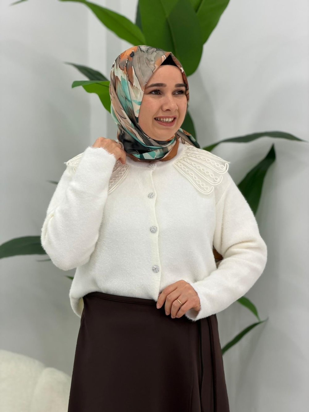 Beyaz Angora Kazak 