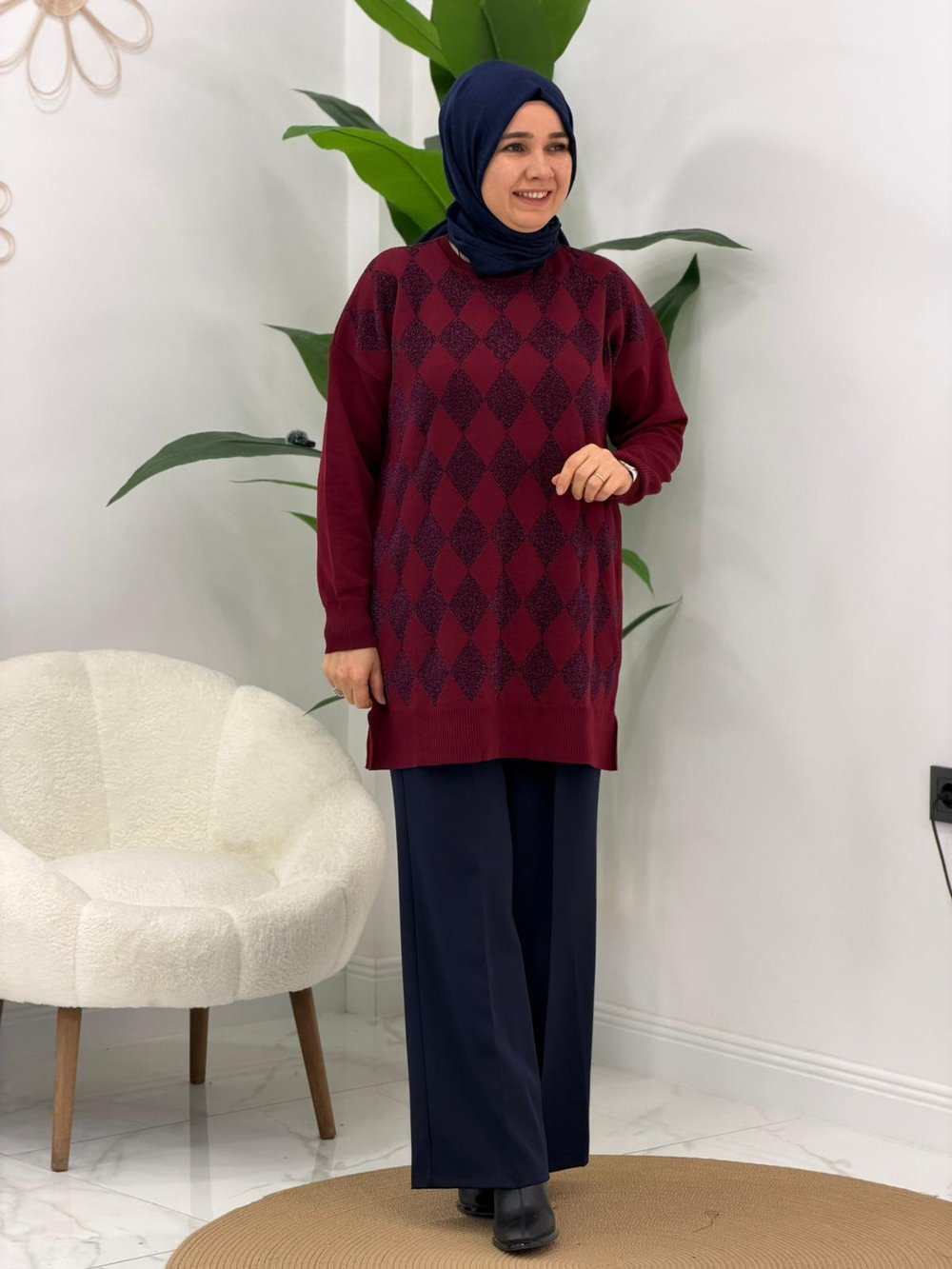 Bordo Triko Kazak