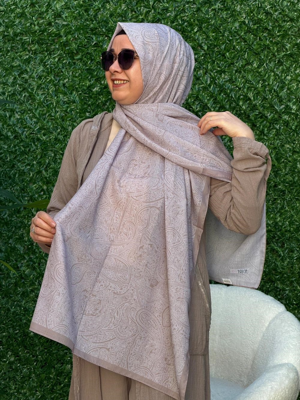 Desenli Şal