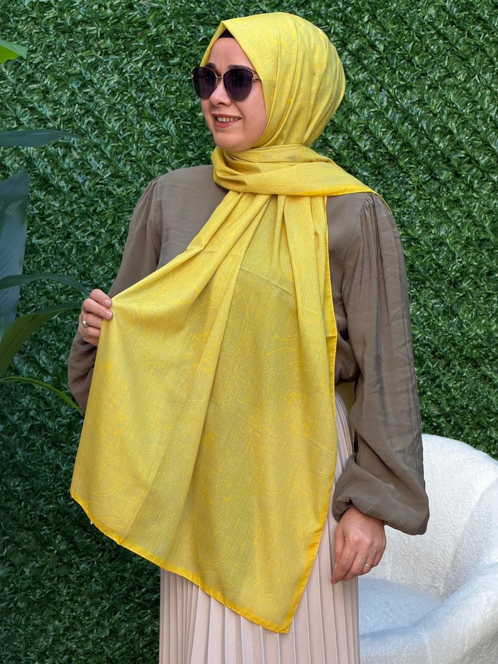 Desenli Şal