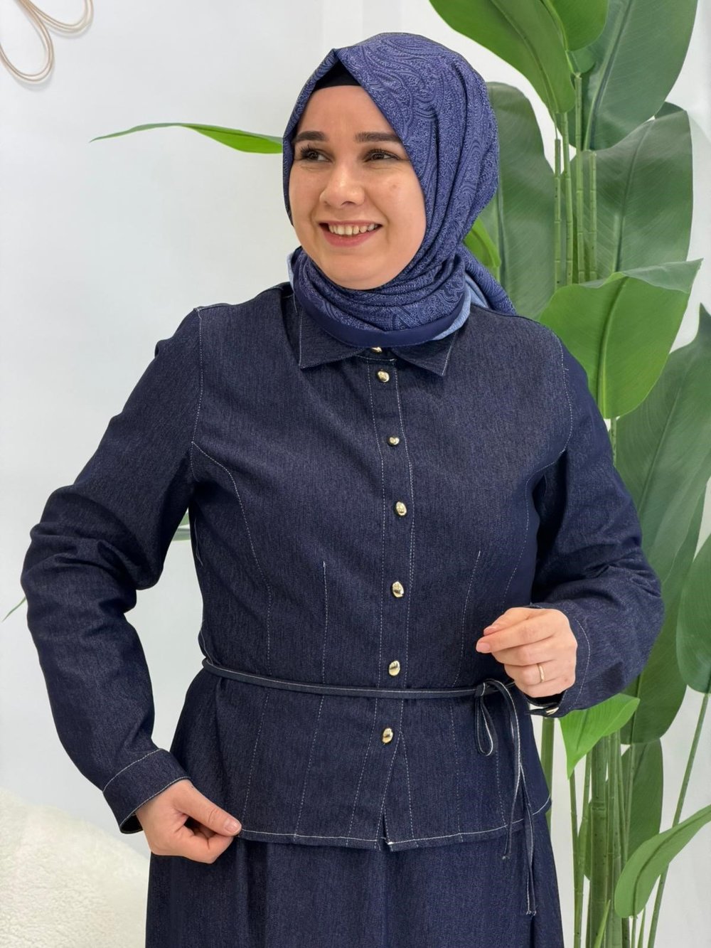 Lacivert Anna Etekli Takım
