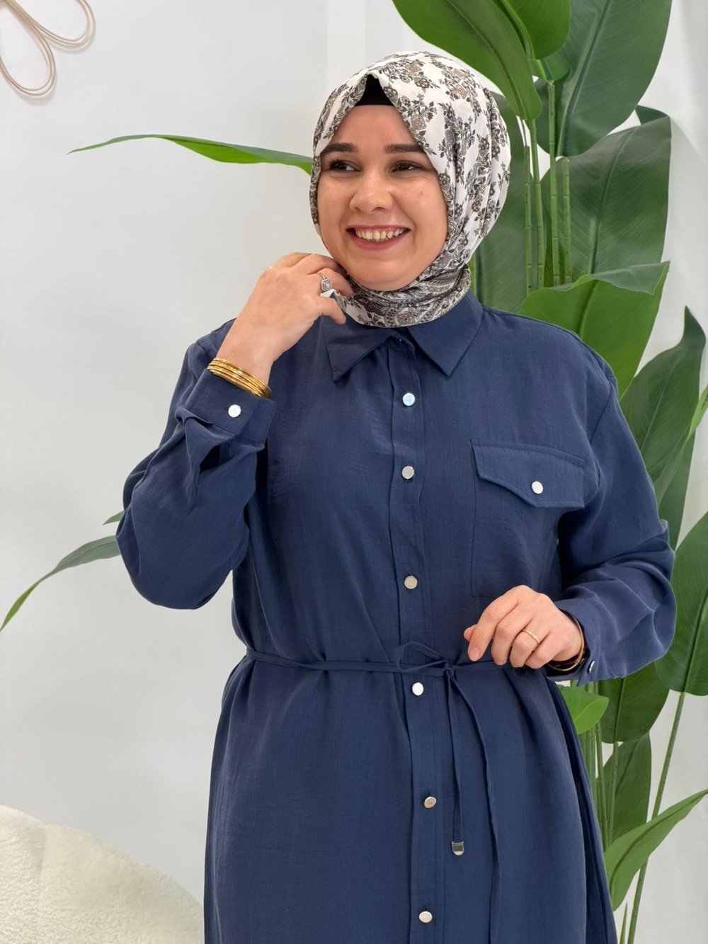 Lacivert Linda Keten Takım