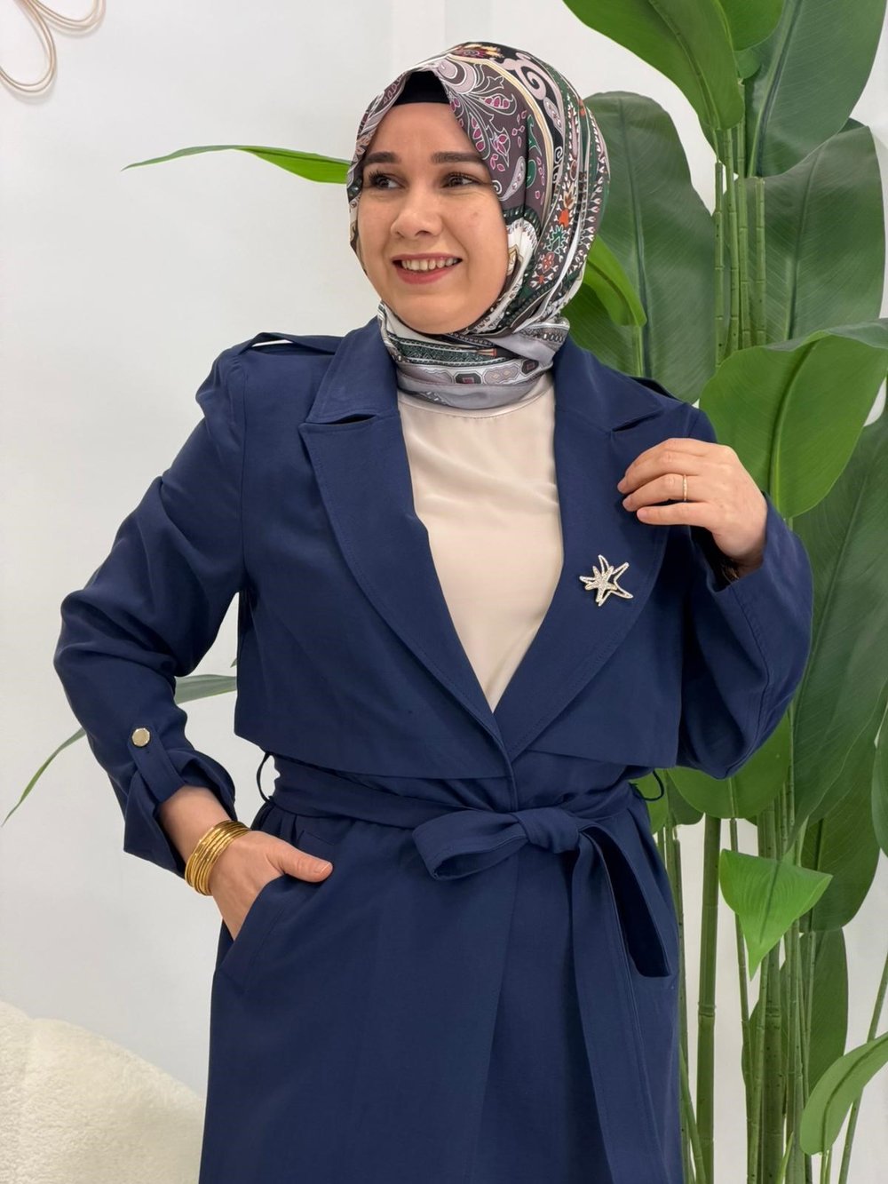Lacivert Mercan Kap