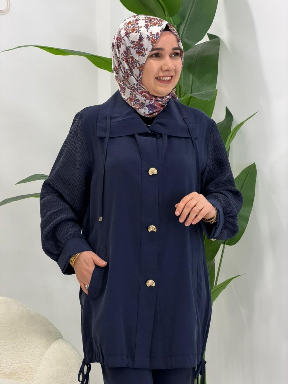 Lacivert Navy Pantolonlu Takım