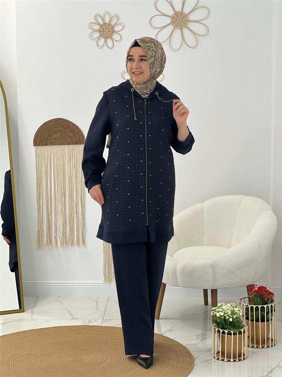 Lacivert Pantolon Takım