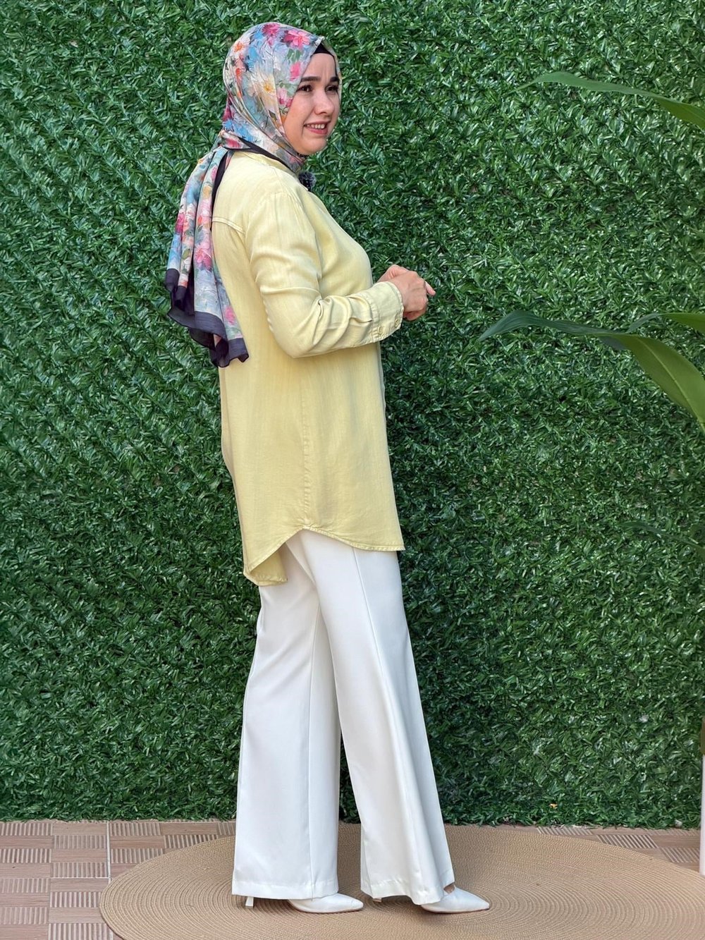 Limon Sarı Tensel Tunik