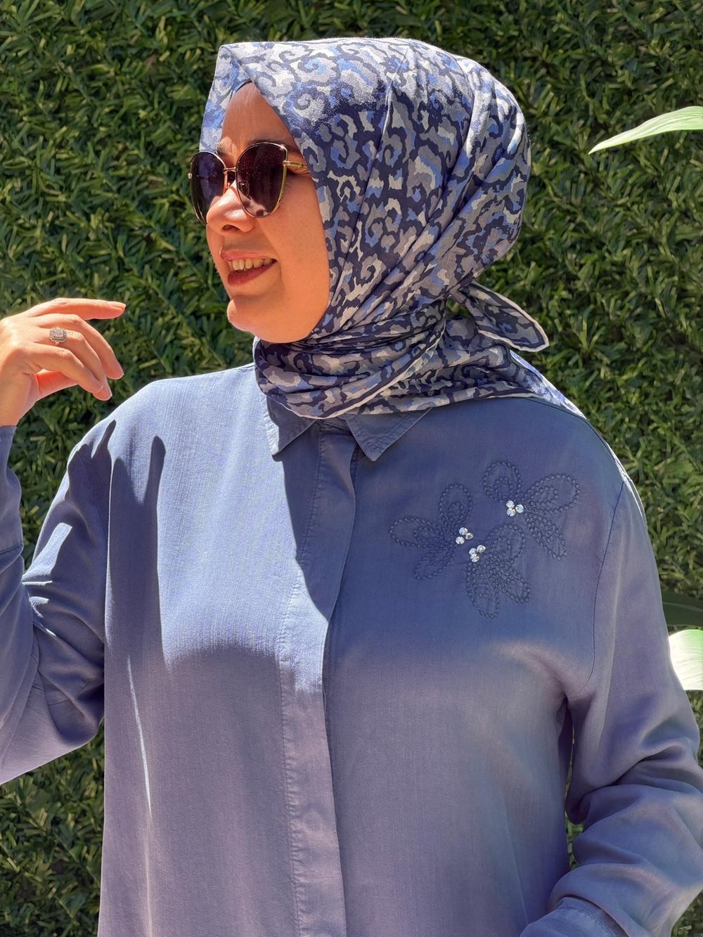 Mavi Tensel Tunik 