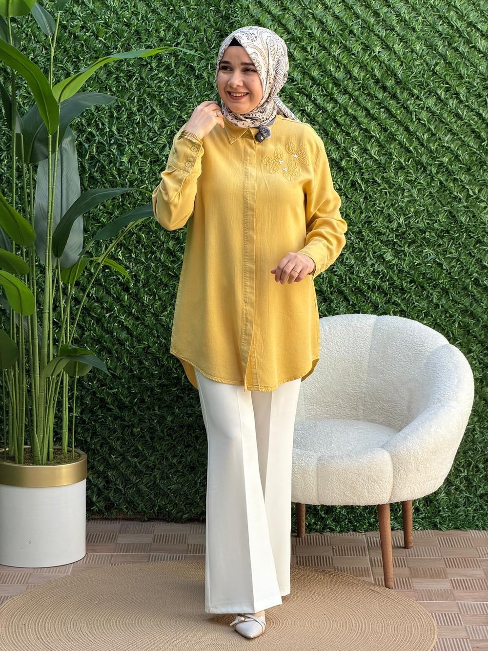 Sarı Tensel Tunik