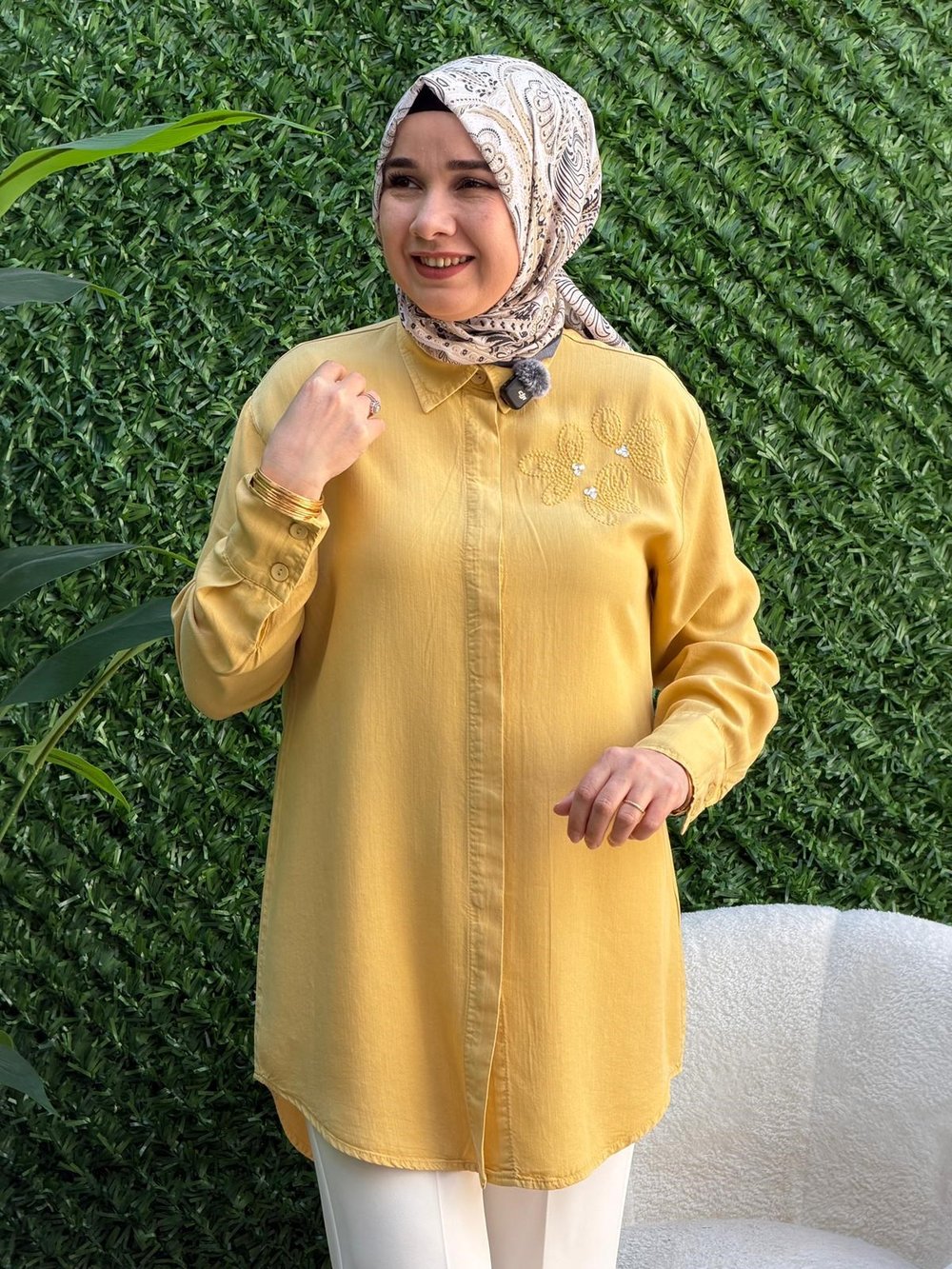 Sarı Tensel Tunik