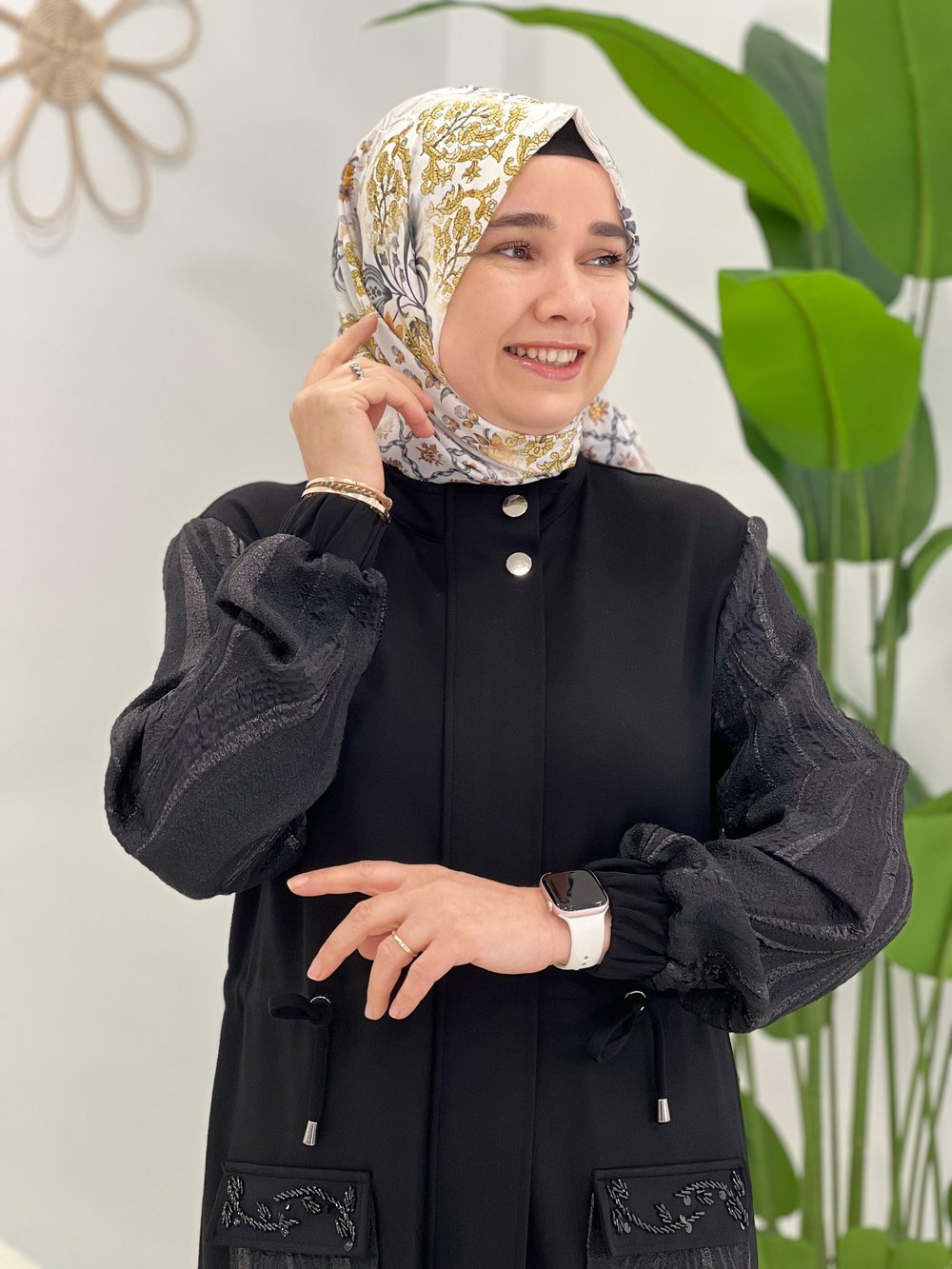 Siyah Modal Cep Taşlı İkili Takım