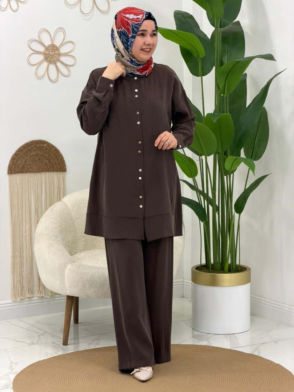 Soft kahverengi Takım