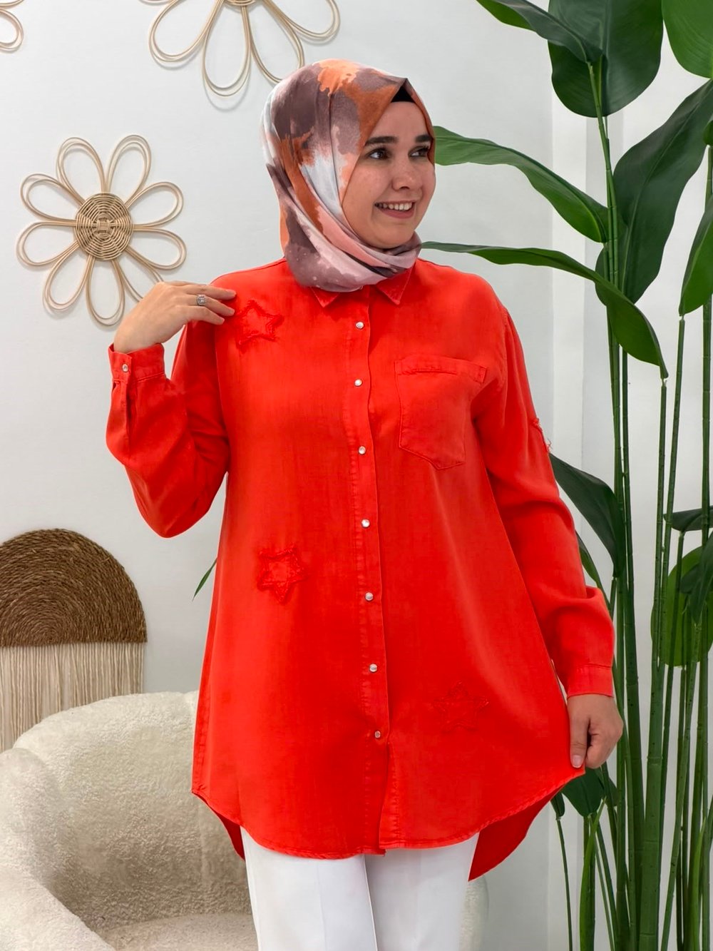 Turuncu Yıldız Tensel Tunik