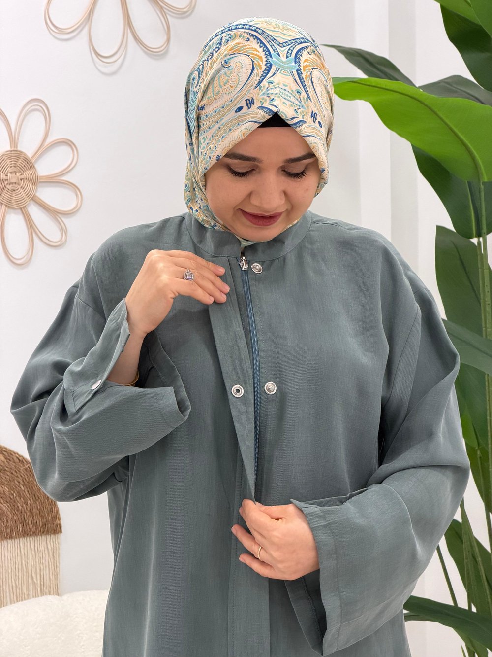 Yeşil Ceket Tunik