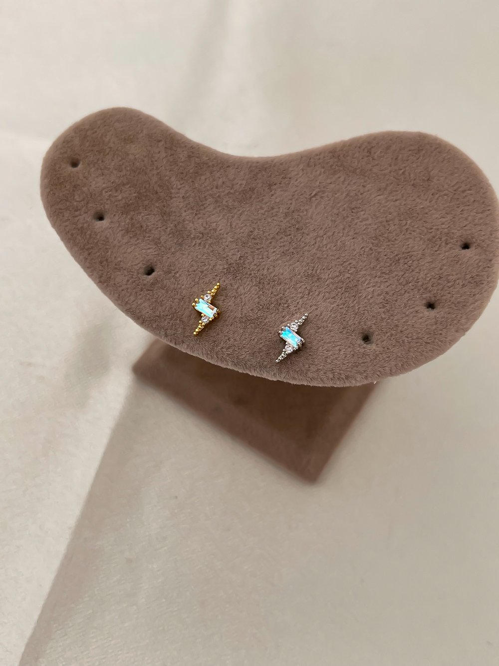 Çelik Yanar Döner Baget Taşlı Piercing