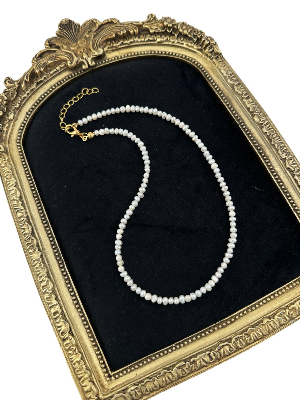 Su İncisi Choker Kolye (40cm)