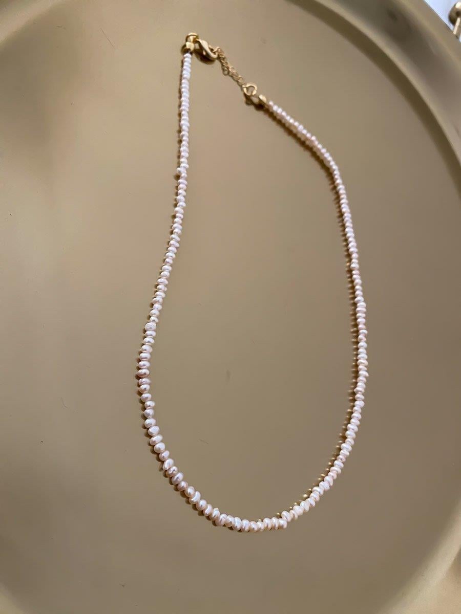 Su İncisi Choker Kolye (40cm)