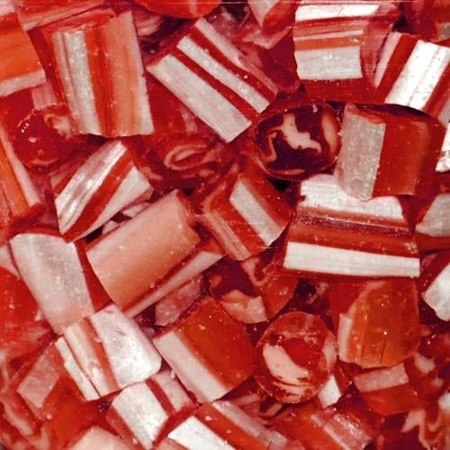 Gül Aromalı Akide Şekeri (Makas) 100 Gr Kova