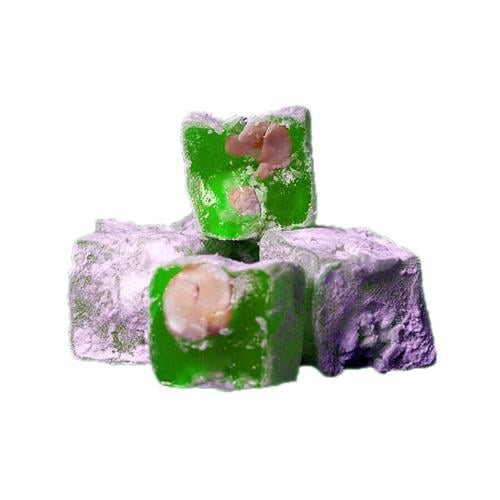 Mint Flavored With Hazelnut Double Turkish Delight (%18-28) 1 Kg