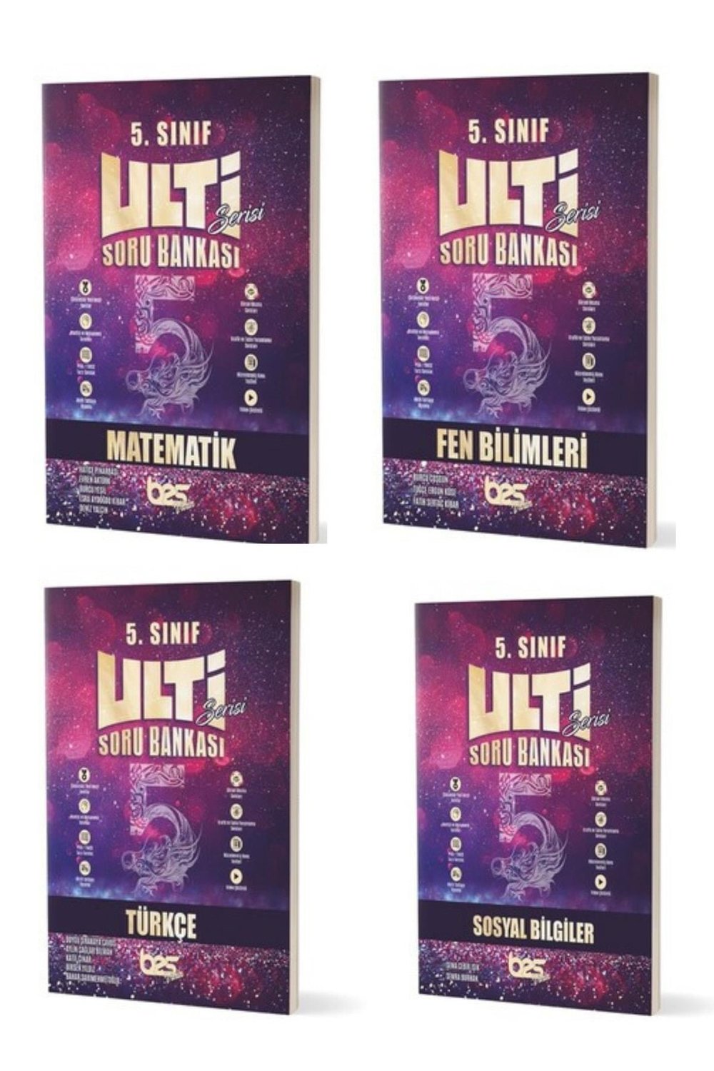 2023 - 5. Sınıf Tüm Dersler Soru Bankası Seti 4 Kitap (kitap Noktası Mağazası)