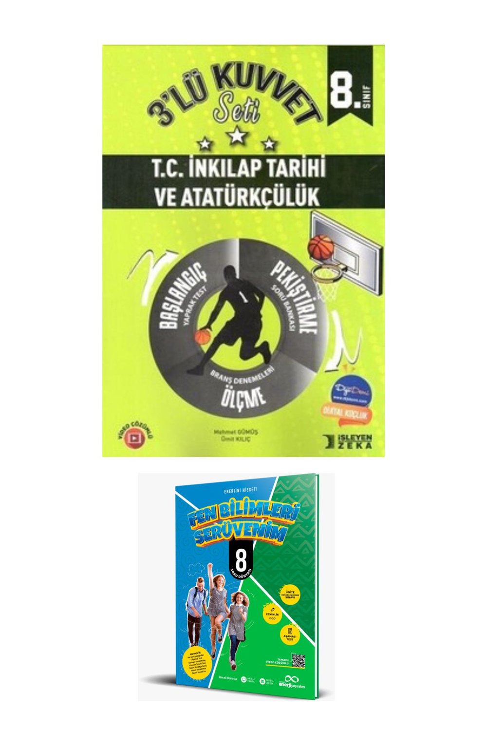 2025- 8. sınıf T.C. İnkılap Tarihi ve Atatürkçülük  3'lü Kuvvet Seti (8. Sınıf Fen Bilimleri Hediye)