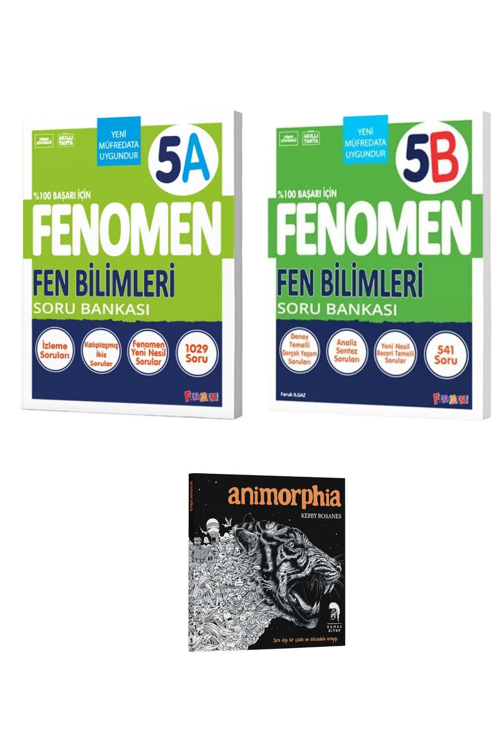 2026 5. Sınıf Fen Bilimleri Soru Bankası A ve B (3 Kitap)