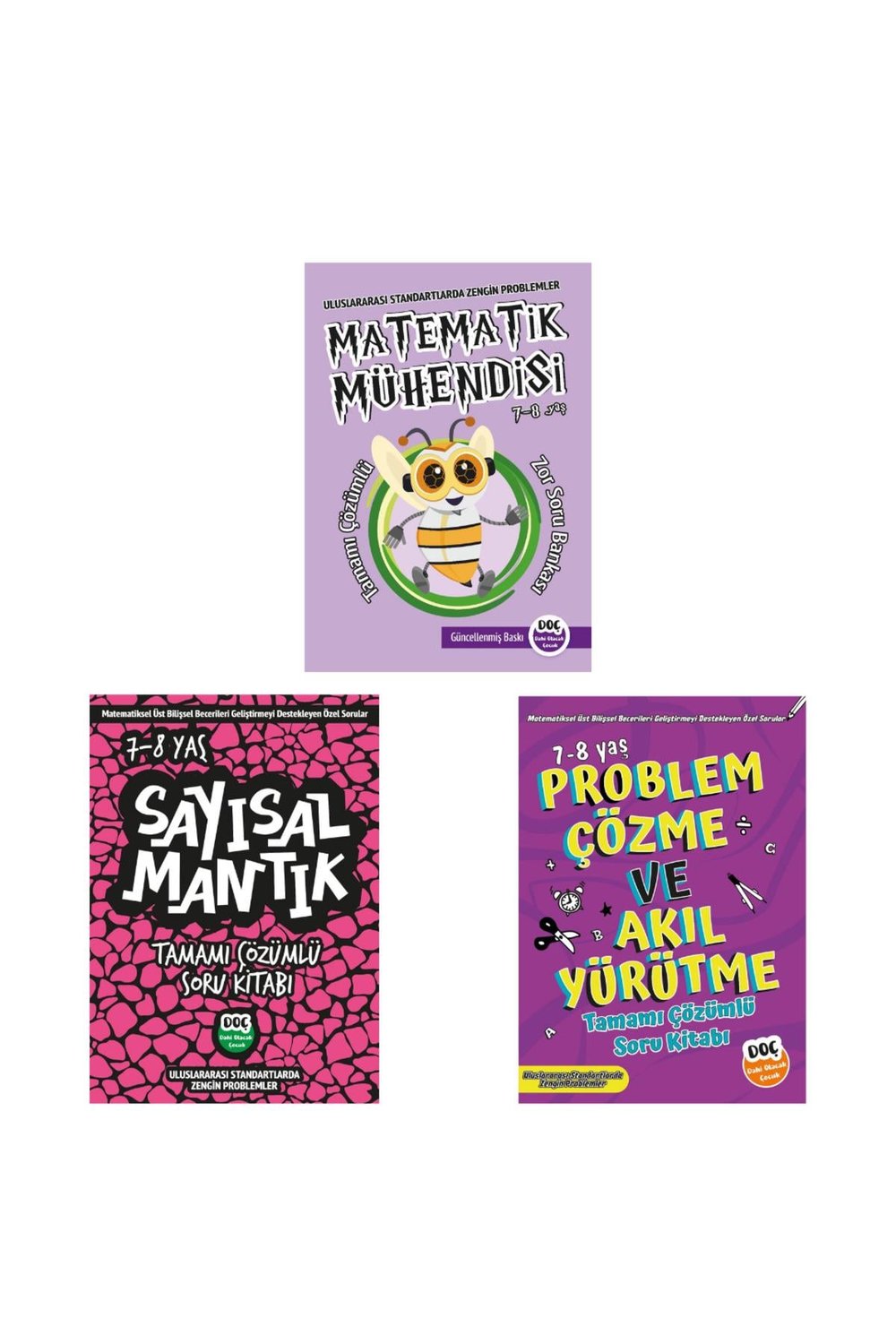 7-8 Yaş Matematik Süper Set (3 Kitap)