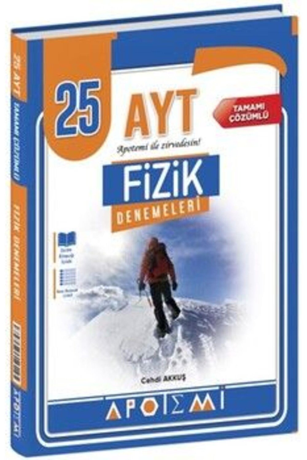 Apotemi YKS AYT Fizik 25 Deneme Çözümlü Apotemi Yayınları